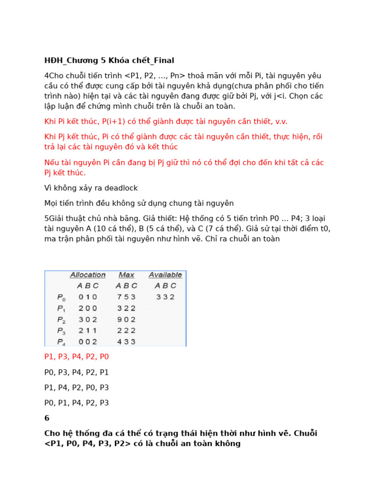 HDH Chuong 5 | PDF