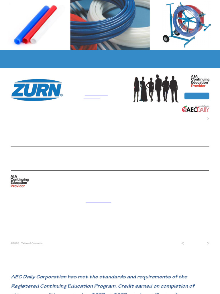 Achieving Safe and Reliable Water Distribution With PEX Tubing | PDF ...