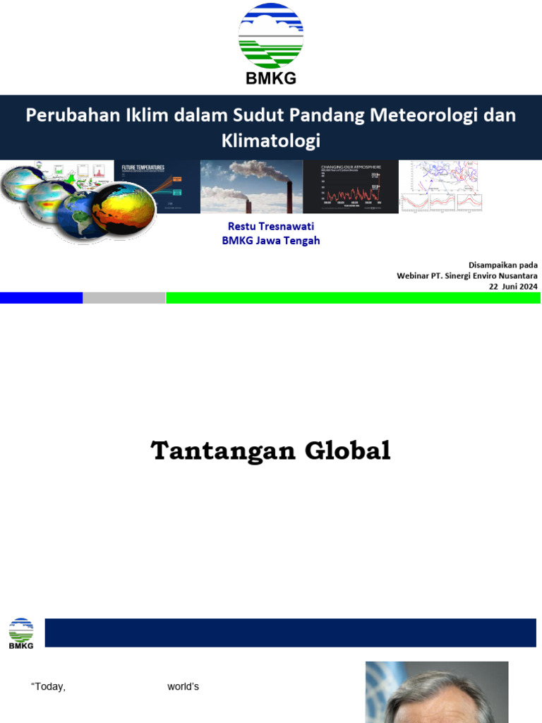 Materi - Perubahan Iklim Dalam Sudut Pandang Meteorologi Dan ...