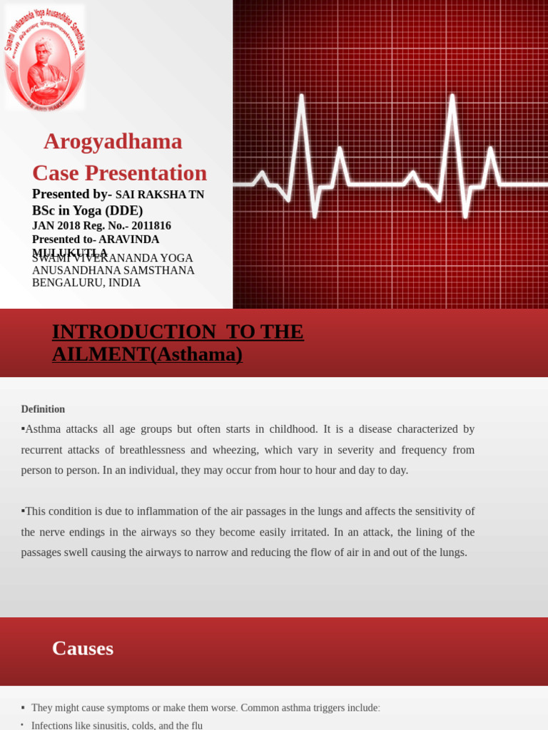 Sai Raksha AR 1 | PDF | Asthma | Cough