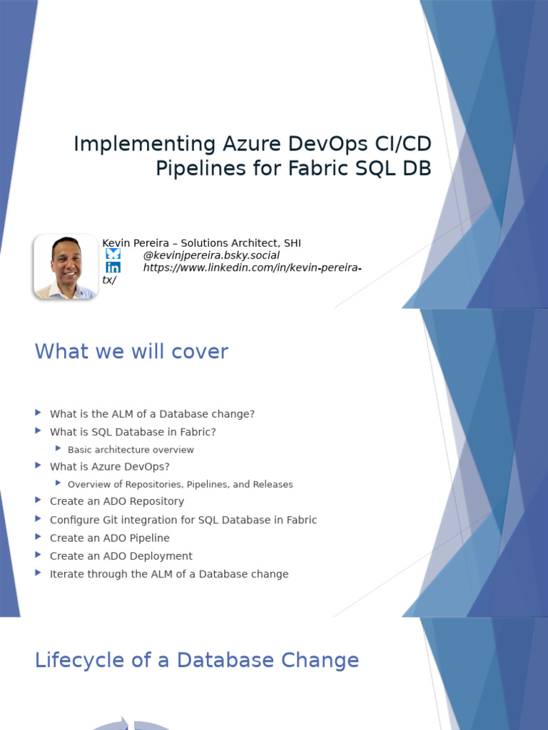 Cicd For Fabric SQL DB | PDF | Databases | Software Repository