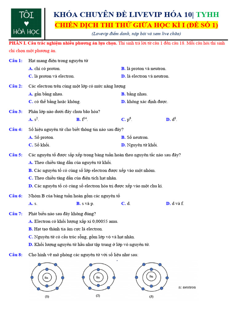 De Thi Thu So 1 | PDF
