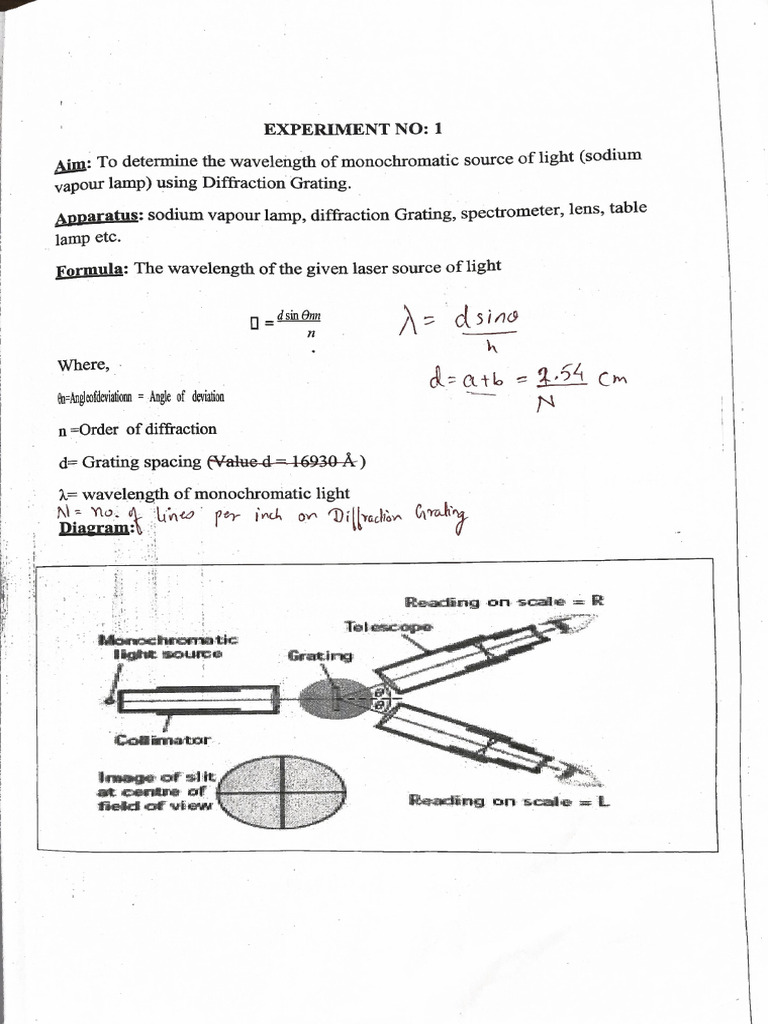 Physics Practical 3 | PDF