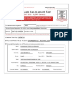 GAT General Application Form