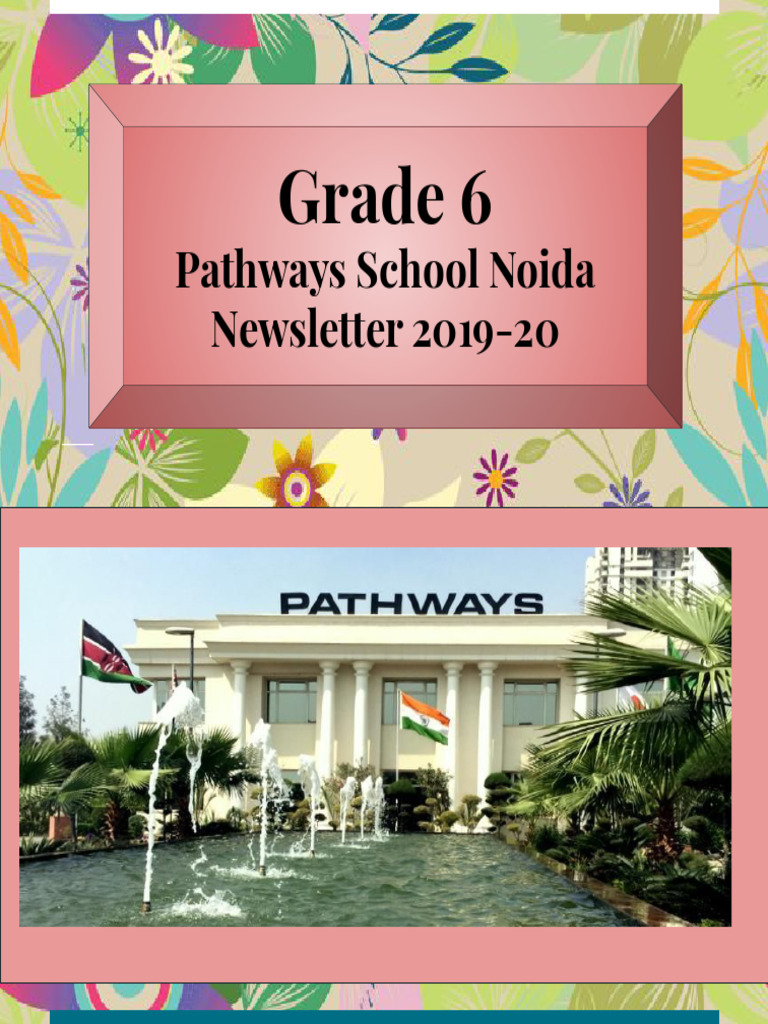 Grade 6 Pathways School Newsletter 2020 | PDF | Algebra | Mathematics