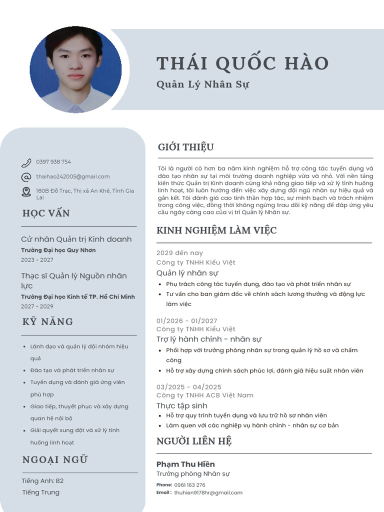White Simple Sales Representative CV Resume | PDF