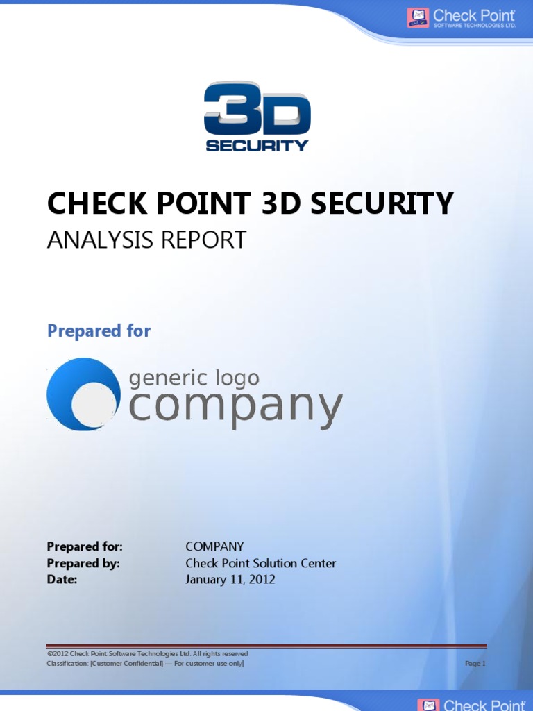 3D Security Analysis Sample Report 14 | PDF | Computer Security | Security