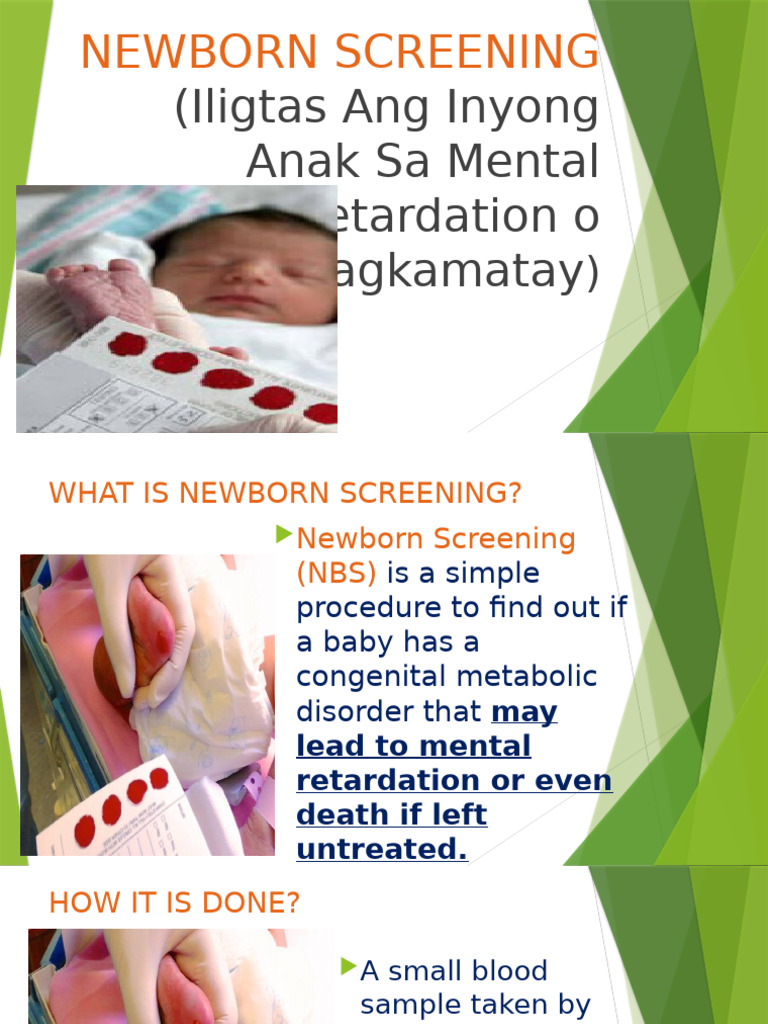 Newborn Screening Presentation 2023 | PDF