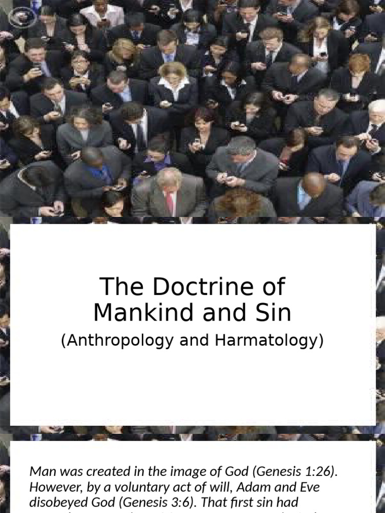 Understanding Sin and Humanity's Purpose | PDF | Image Of God ...