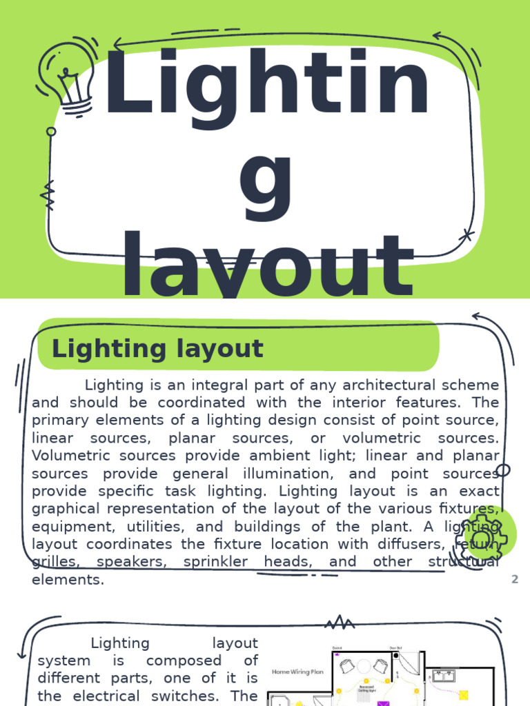 Comprehensive Guide to Lighting Layouts | PDF | Switch | Lighting
