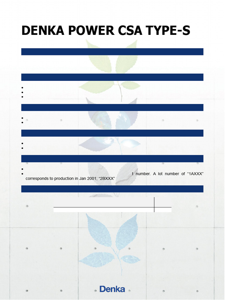 Power Csa Type-S - Tds (En) - 2023.02.07 | PDF | Concrete | Mortar ...