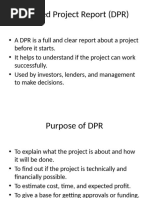 Understanding DPR and DBR in Projects | PDF | Risk | Project Management