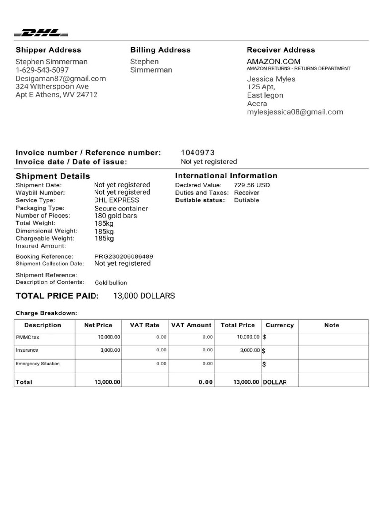 DHL | PDF