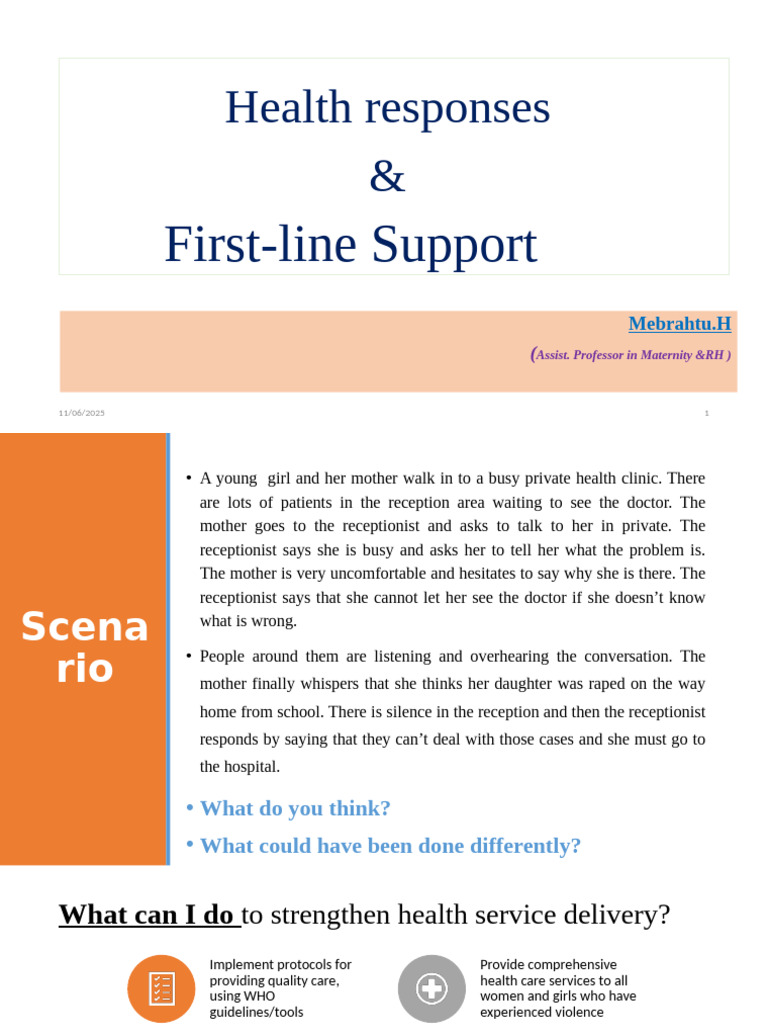 3.health Responses and First | PDF | Health Care