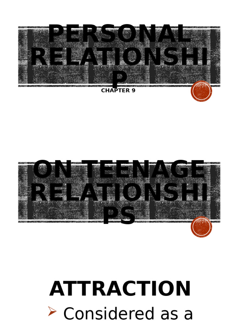 Understanding Teenage Attraction and Love | PDF | Love | Interpersonal ...
