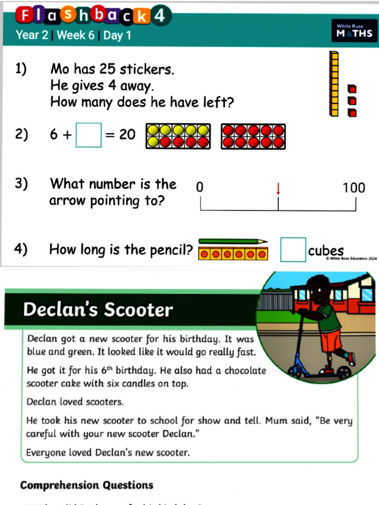 Friday Year 2 Homework | PDF