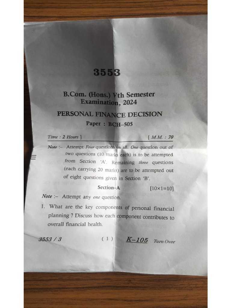 5th Sem PYQs | PDF