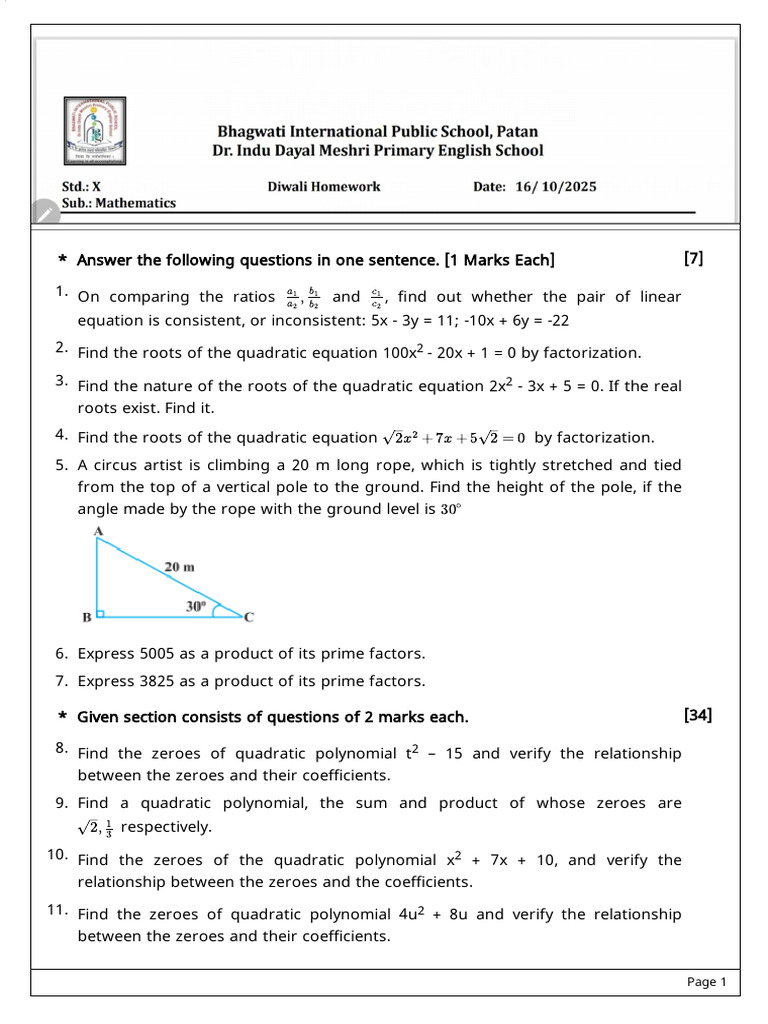 Yr 7 Factorising Expressions | PDF | Factorization | Mathematics, image size:768x1024