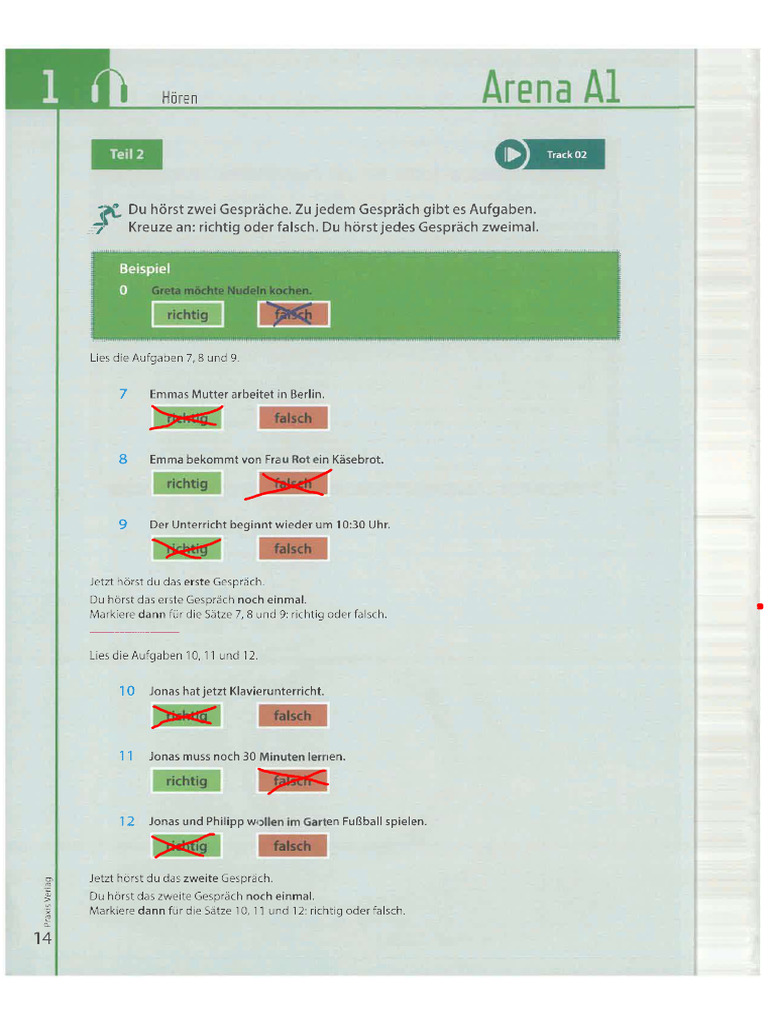 Hörverstehen A1 | PDF