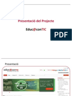 Presentació del Projecte Educ@conTIC [CAT] #1