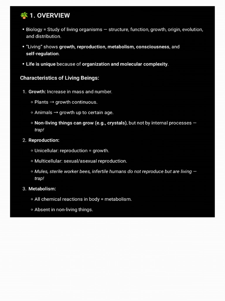 Cell Unit of Life Cheat Sheet | PDF