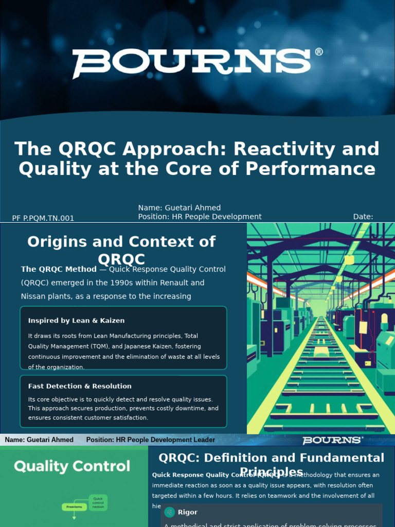 QRQC: Definition and Key Principles | PDF | Lean Manufacturing | Business