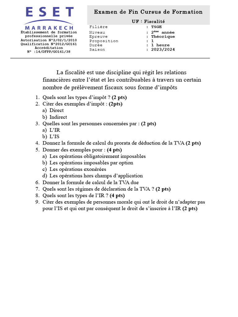 Fisca TH | PDF