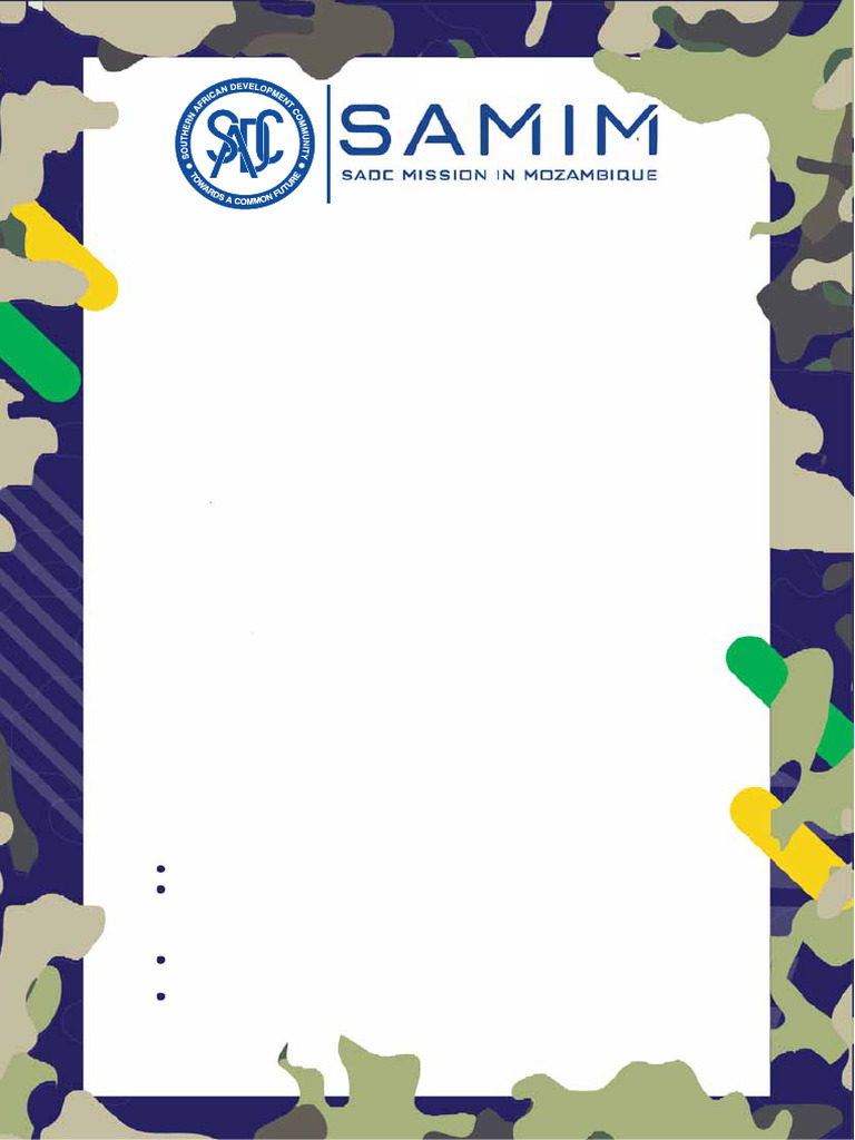SAMIM Mission Overview in Mozambique | PDF | Conflicts | Military