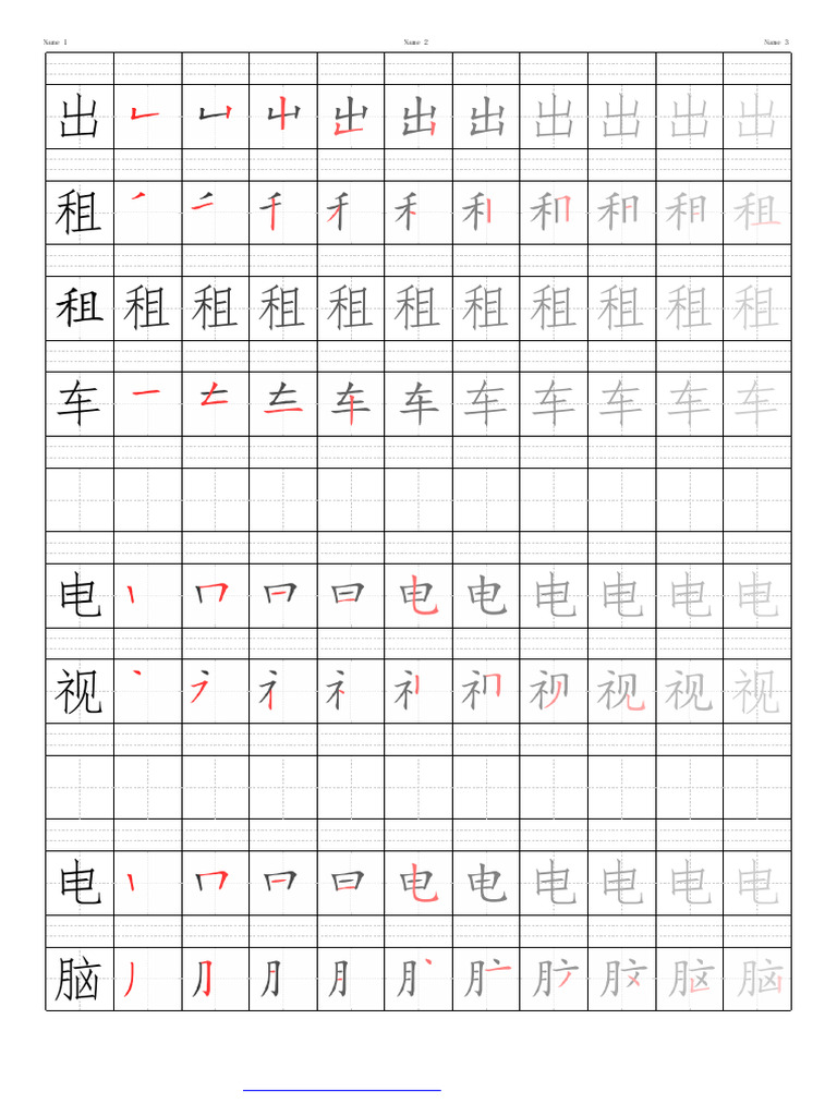 Chinese Character Pronunciation Guide | PDF