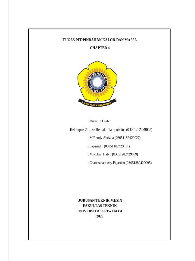 Analisis CDOTP dalam Perpindahan Kalor | PDF