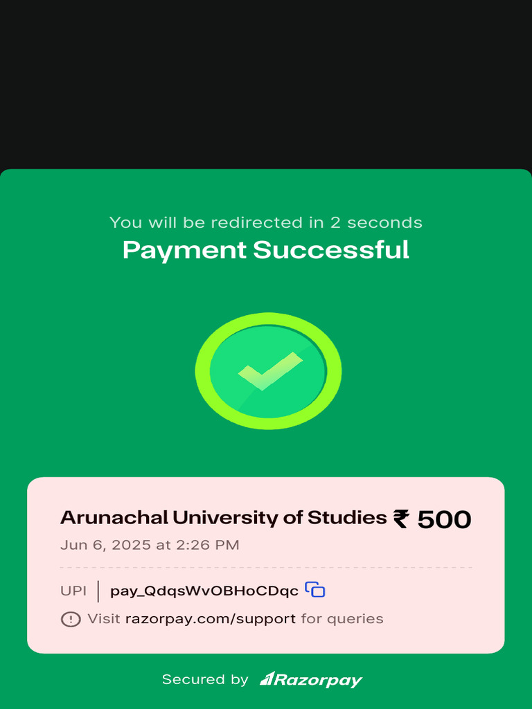 Payment Page Razorpay | PDF