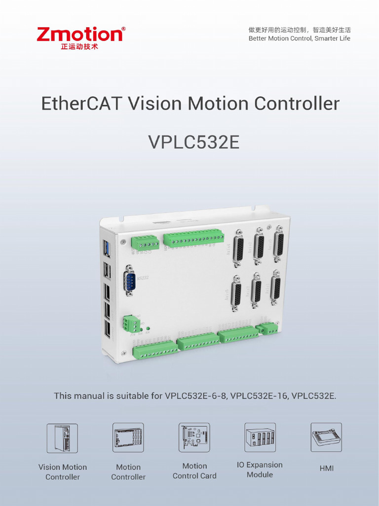 VPLCE532E Motion Controller Manual | PDF | Network Topology | Power Supply