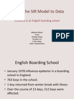 Fitting The SIR Model To Data: Influenza in An English Boarding School