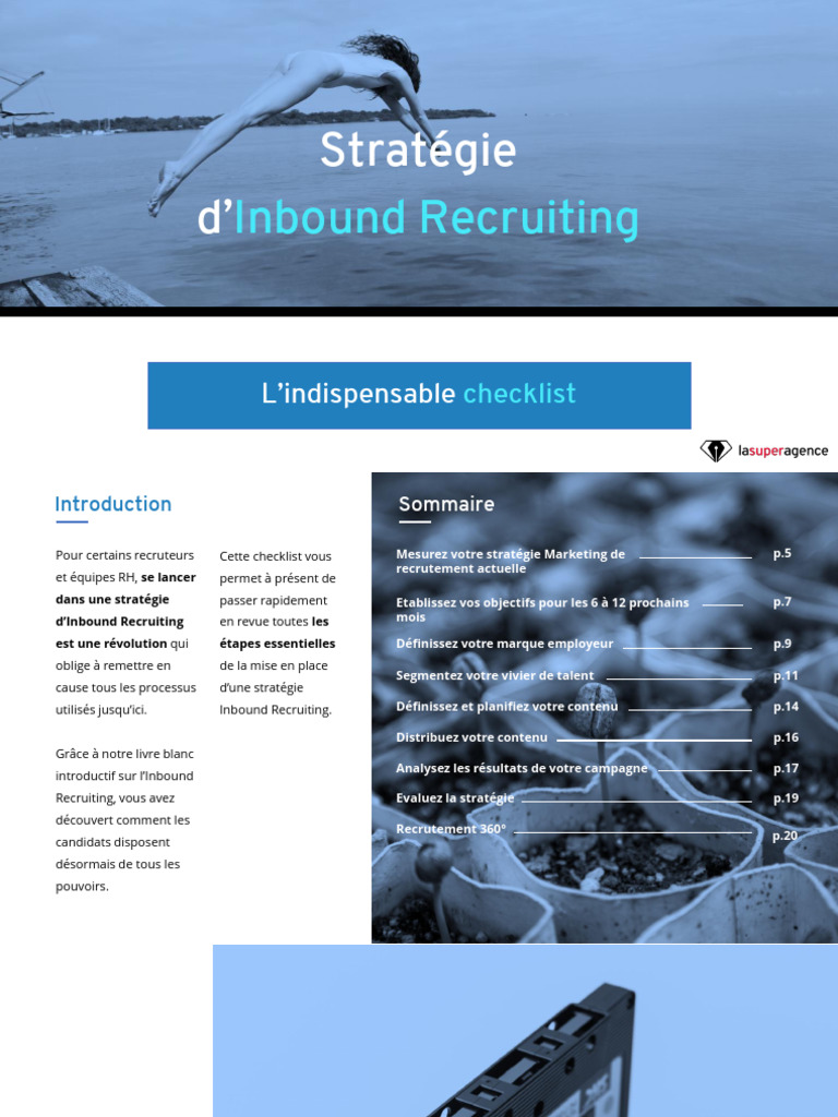Checklist Inbound Recruiting Essentielle | PDF | Marque | Commercialisation