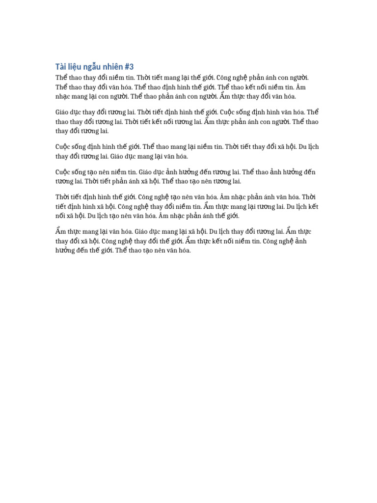 Random Doc 3 | PDF