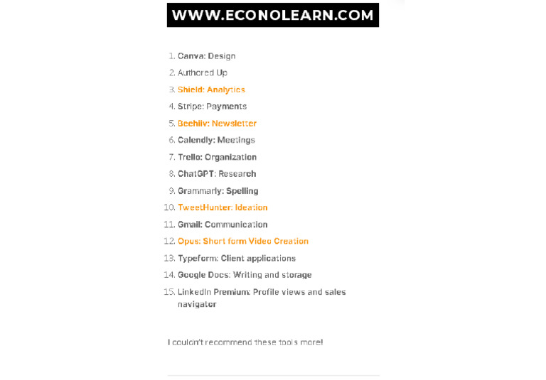 Essential Tools for Automation Success | PDF