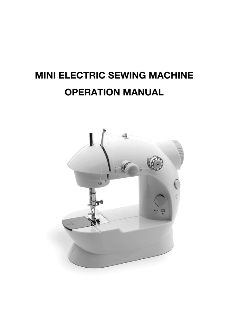 Generic Hand Held Electric MINI Sewing Machine Household Stitch Clothes Sew  Work Set Portable Manual Sewing