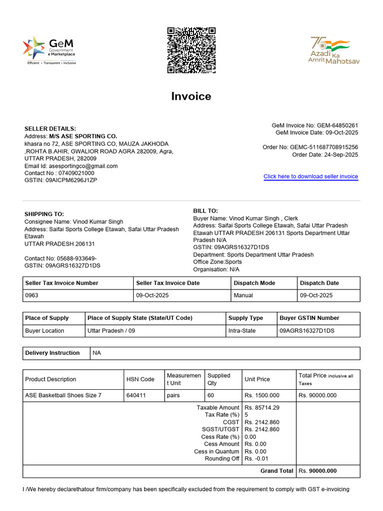 MDFWMjd6VzdwTTZZcXlJNDhpeHpkZz09 Invoice | PDF | Value Added Tax | Invoice