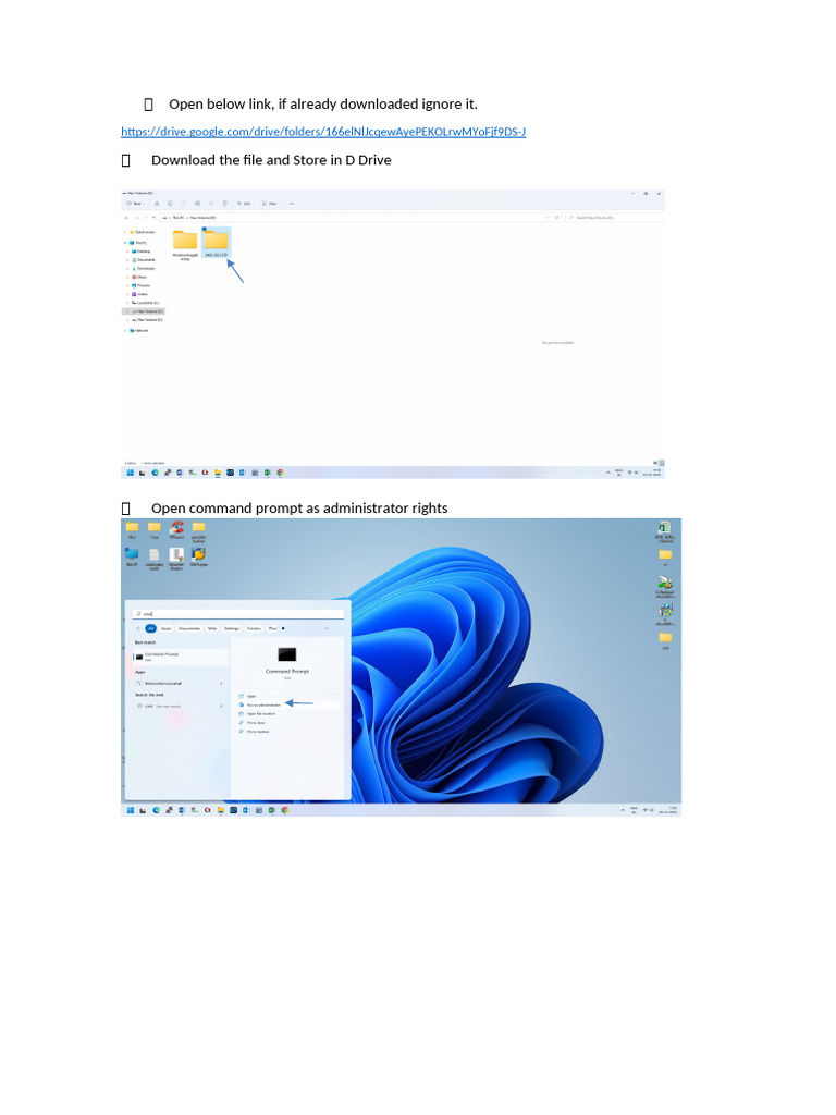 Install MSO 2021 from D Drive | PDF