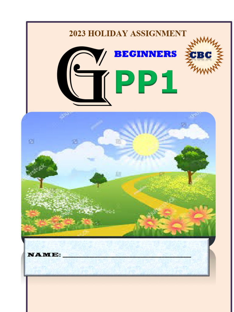 PP1 December 2023 Holiday Revision Booklet Set 2 | PDF