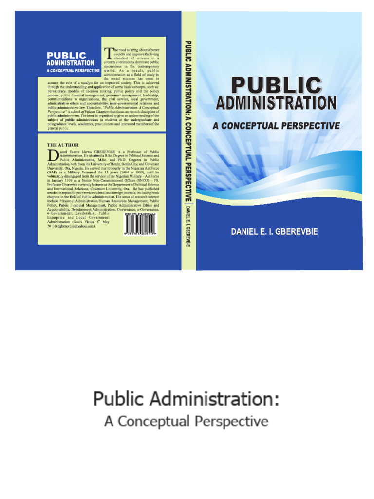 Public Administration: Key Concepts Explained | PDF | Public ...