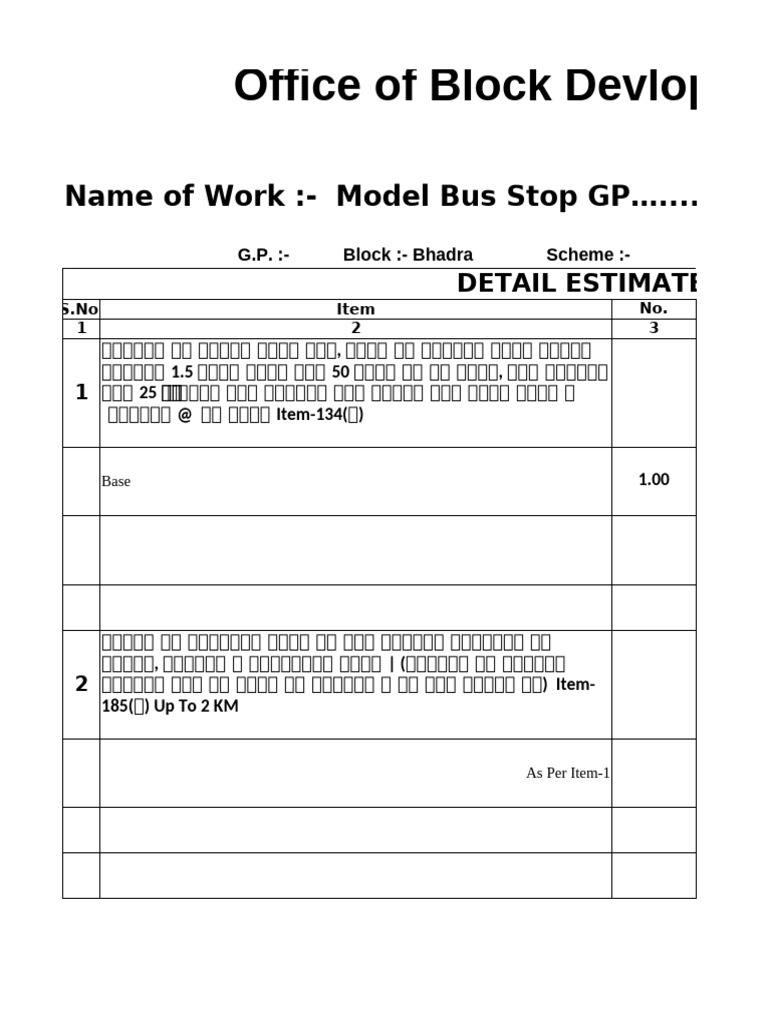 Bus Stop | PDF