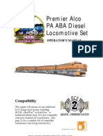 Premier Alco PA ABA Diesel Locomotive Set: Compatibility