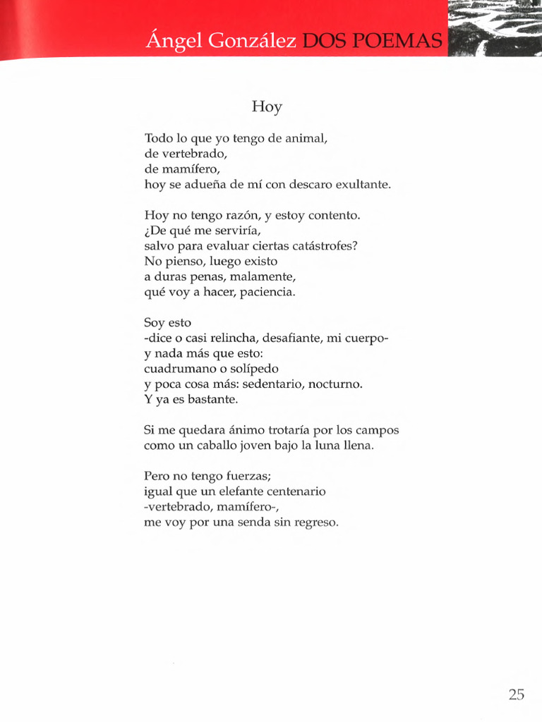 Dos Poemas | PDF