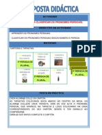 BINGO Clasificar Pronombres PDF