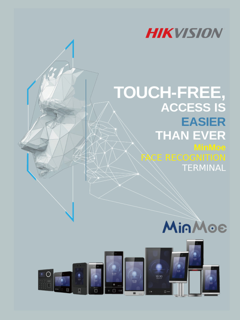 Brochure MinMoe Face Recognition Terminals | PDF | Access Control ...