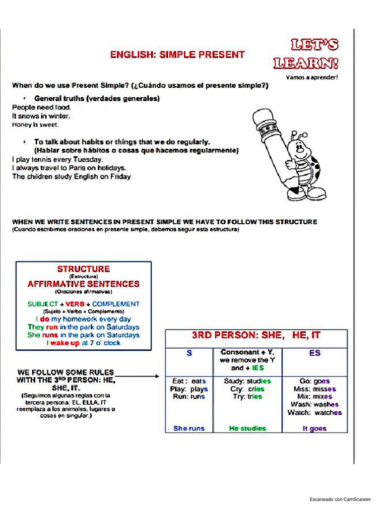 Simple Present | PDF