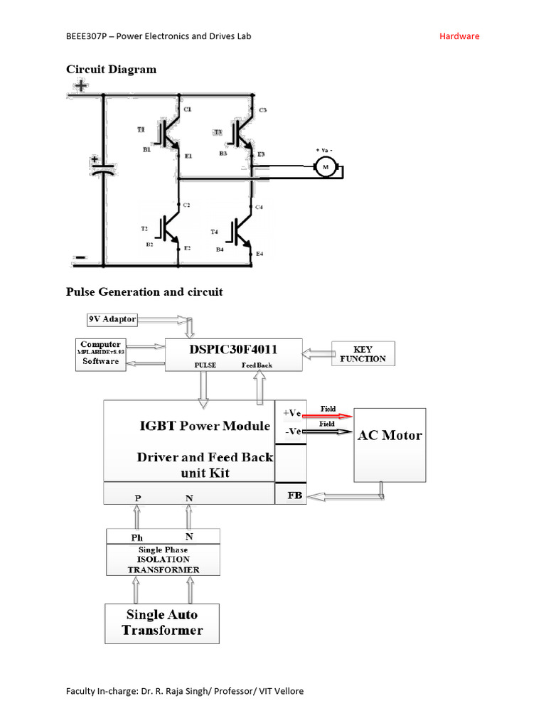 Speed Control of Induction Motor Lab | PDF | Power Electronics | Power ...