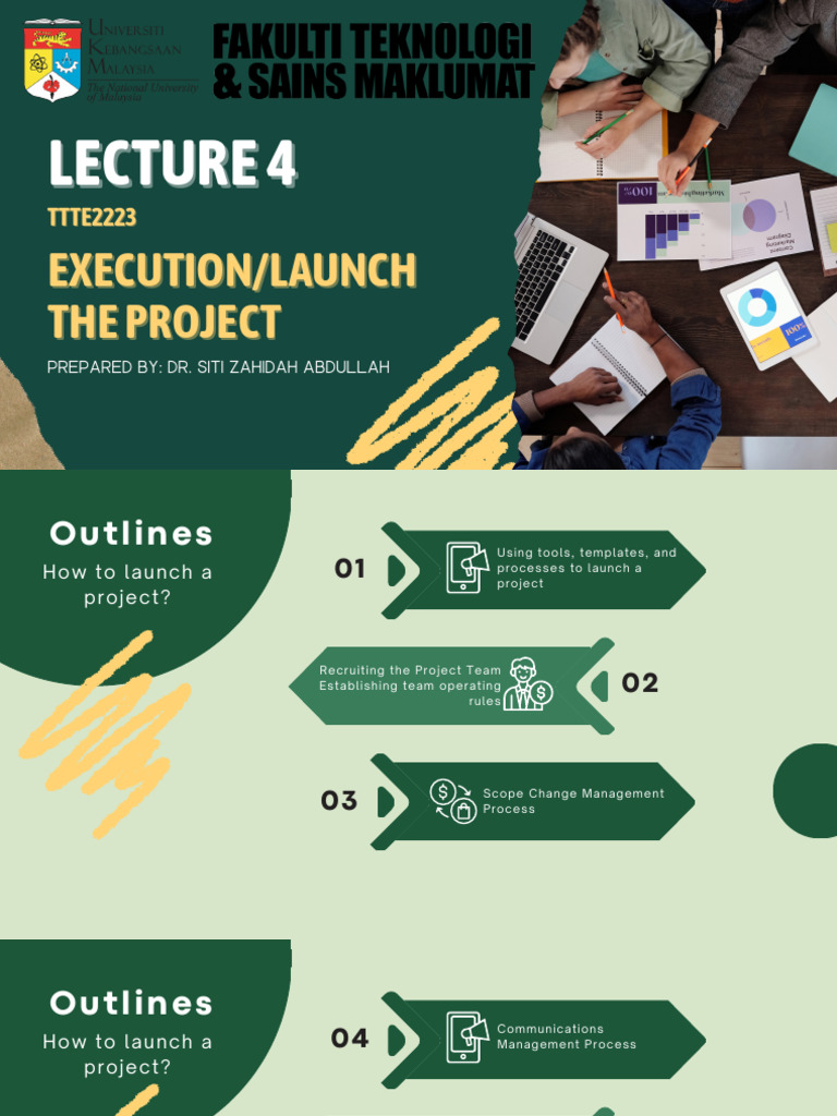 Project Launch and Team Management Guide | PDF | Consensus Decision ...