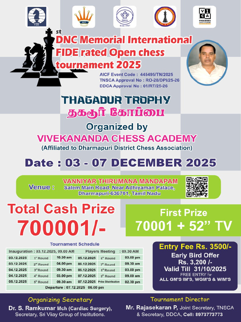 2025 FIDE Chess Tournament Details | PDF | Traditional Board Games | Chess